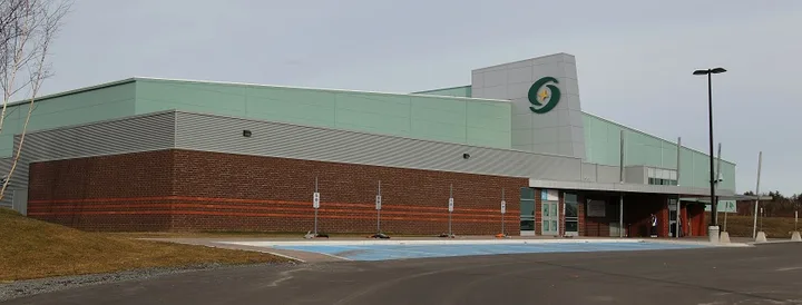 Exterior of Gerry McCrory Countryside Sports Complex.